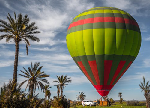 Hot Air Balloon Tour over Marrakech and Atlas Mountains